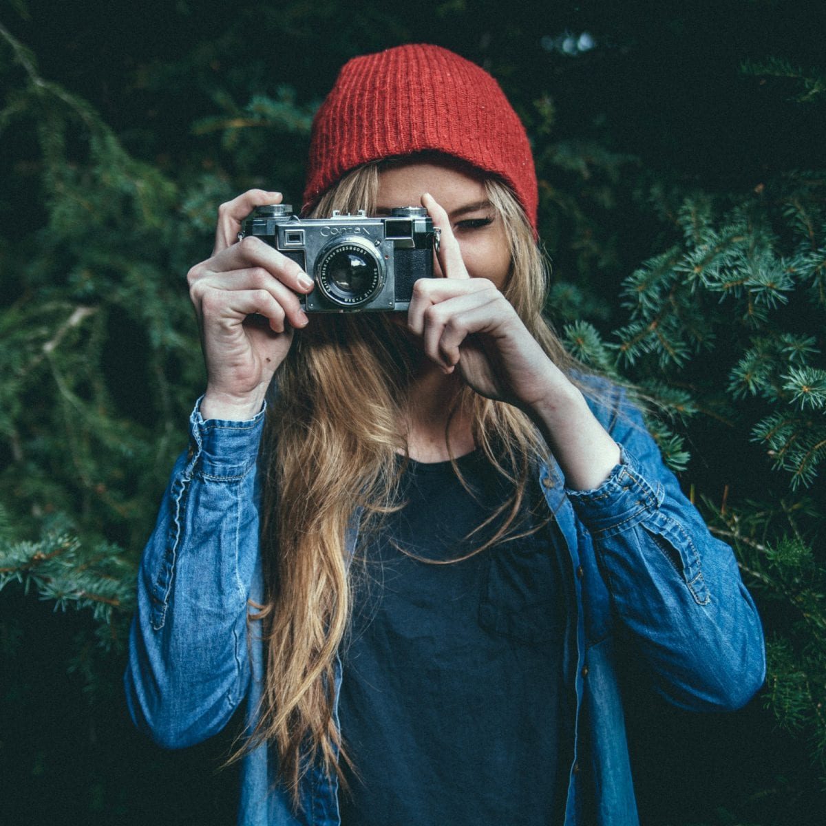 Me taking a photo